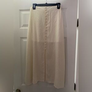 Cream two piece set - see pictures
